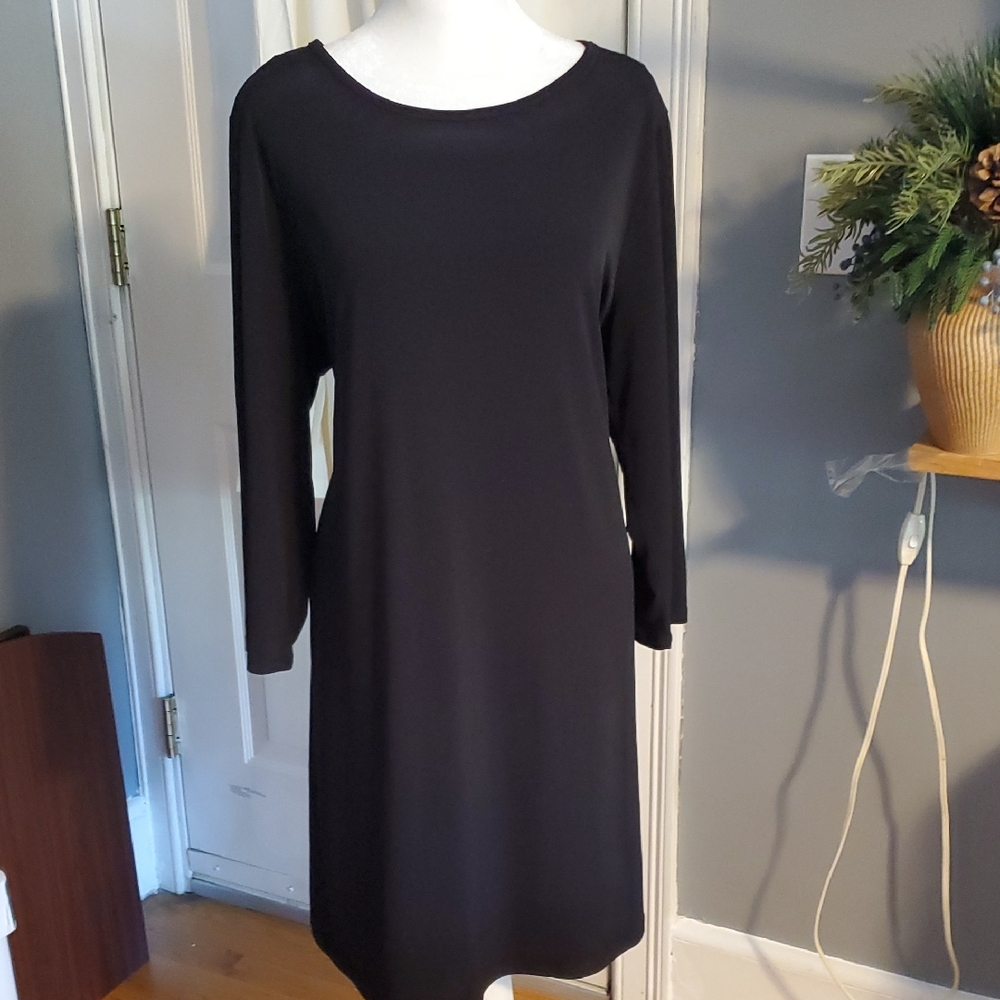 Michael Kors Black Long Sleeve Dress
